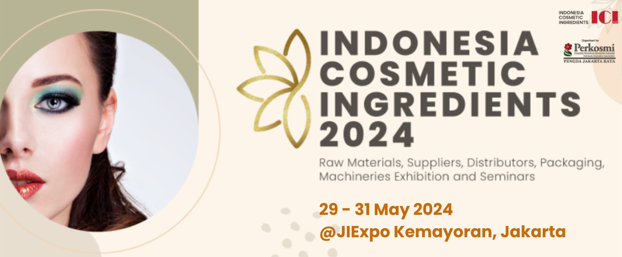 Tradeshow: Indonesia Cosmetic Ingredients (ICI) 2024